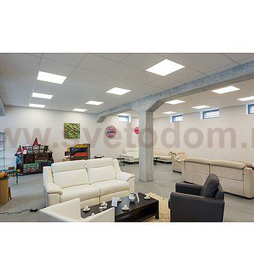 SLV 158803 I-VIDUAL PREMIUM LED Panel f?r Rasterdecken, 600x600mm, UGR<19, 3000K, weiss