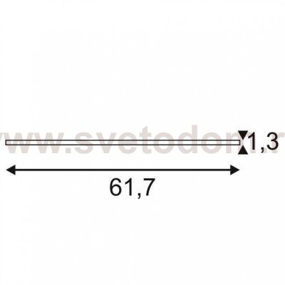 Светодиодная панель SLV 158813 I-VIDUAL PREMIUM LED Panel Rasterdecken, 620x620mm, UGR<19, 3000K, weiss