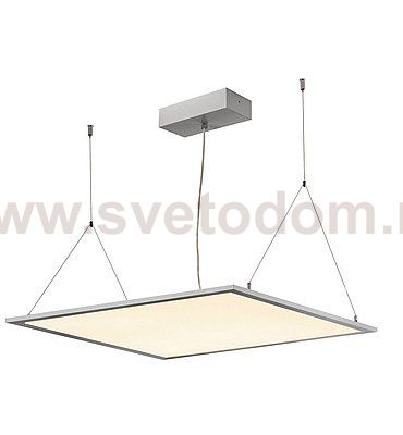 SLV 158833 I-VIDUAL PREMIUM LED Panel f?r Rasterdecken, 620x620mm, UGR<19, 3000K, silber