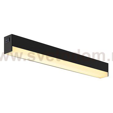 SLV 160180 SIGHT LED, Wand- und Decken- leuchte, mit Schalter, 600mm, schwarz