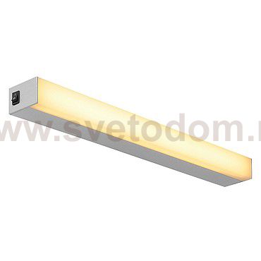 SLV 160184 SIGHT LED, Wand- und Decken- leuchte, mit Schalter, 600mm, silber