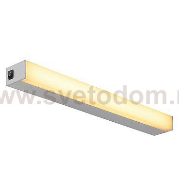 SLV 160184 SIGHT LED, Wand- und Decken- leuchte, mit Schalter, 600mm, silber