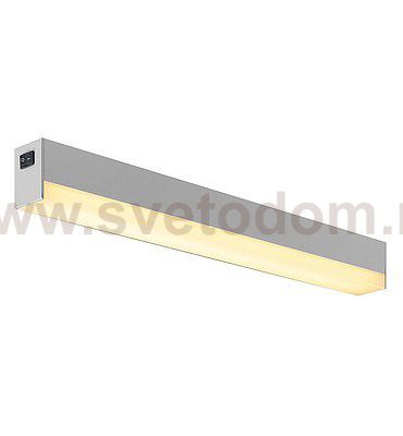 SLV 160184 SIGHT LED, Wand- und Decken- leuchte, mit Schalter, 600mm, silber