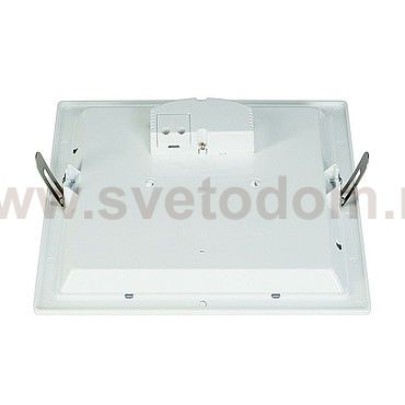 SLV 160291 ECO LED SQUARE светильник встраиваемый 230В c 100 SMD LED 10Вт (12.2Вт), 3000K, 800lm, белый