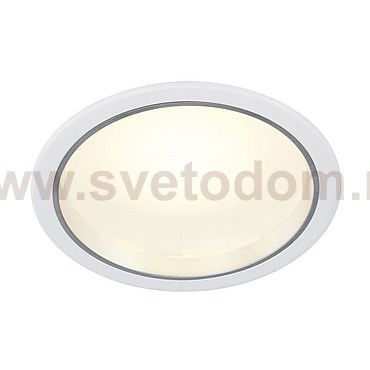 SLV 160581 LED DOWNLIGHT 70/3, rund, weiss, SMD LED, 3000K, ohne Treiber