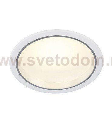 SLV 160581 LED DOWNLIGHT 70/3, rund, weiss, SMD LED, 3000K, ohne Treiber