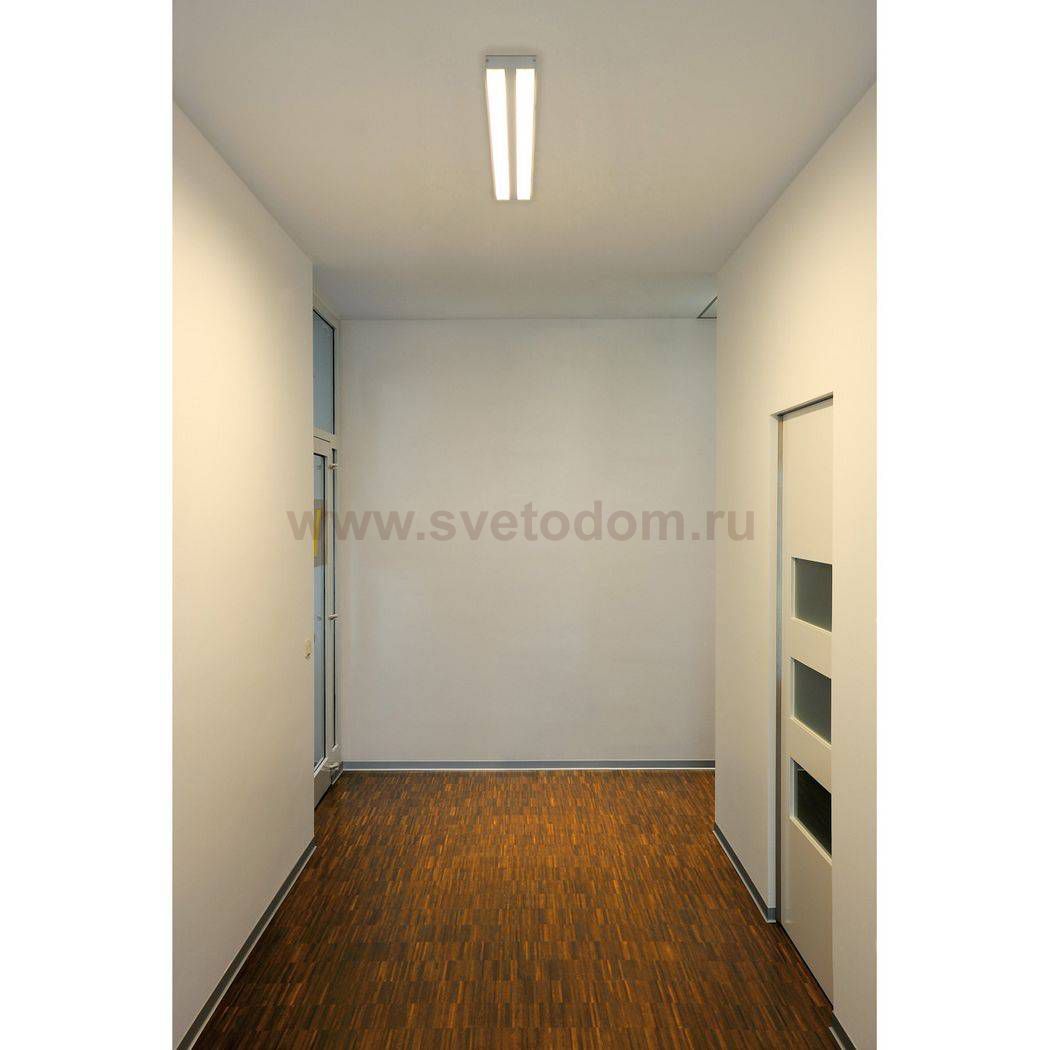 SLV 160773 KUNO CEILING Deckenleuchte, weiss, 2xT5 54W, inkl. PMMA Diffusor