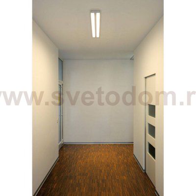 SLV 160773 KUNO CEILING Deckenleuchte, weiss, 2xT5 54W, inkl. PMMA Diffusor