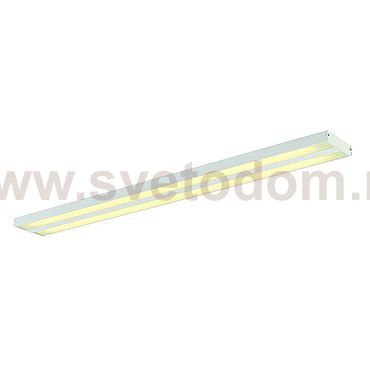 SLV 160773 KUNO CEILING Deckenleuchte, weiss, 2xT5 54W, inkl. PMMA Diffusor