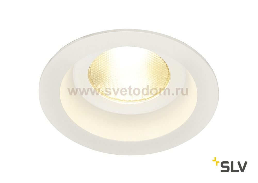 SLV 161291 CONTONE Downlight, rund, weiss, 13W LED, warmweiss, IP44