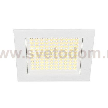 SLV 162481 LEDPANEL 100 SMD светильник встраиваемый с 100 SMD LED 6.5Вт (7.1Вт), 3000К, 500lm, 90°, белый