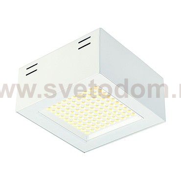 SLV 162491 LEDPANEL 100 SMD CL светильник потолочный c 100 SMD LED 6.5Вт (7.1Вт), 3000К, 500lm, 90°, белый