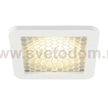 SLV 162601 SKALUX COMP Deckeneinbau- leuchte, eckig, weiss, 3000K