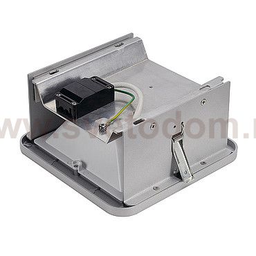 SLV 162614 SKALUX Deckeneinbauleuchte, eckig, silbergrau, 3000K