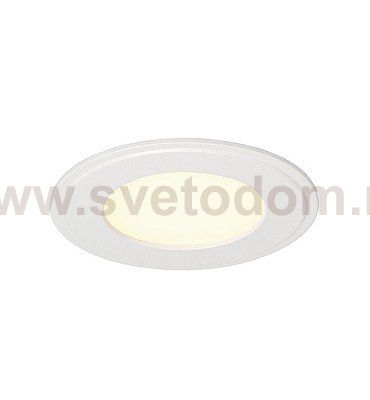 SLV 162703 SENSER Einbauleuchte, rund, weiss, 6W, 3000K
