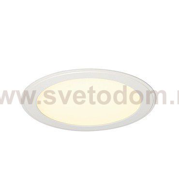 SLV 162723 SENSER Einbauleuchte, rund, weiss, 14W, 3000K