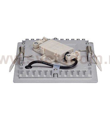 SLV 162793 SENSER Einbauleuchte, eckig, silbergrau, 6W, 3000K