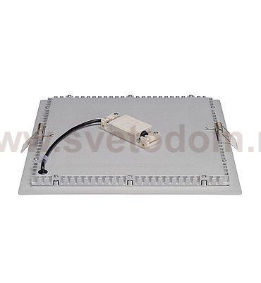 SLV 162813 SENSER Einbauleuchte, eckig, silbergrau, 14W, 3000K