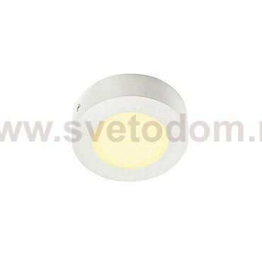 SLV 162903 SENSER Wand- und Decken- leuchte, rund, weiss, 6W, 3000K