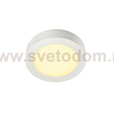 SLV 162913 SENSER Wand- und Decken- leuchte, rund, weiss, 10W, 3000K