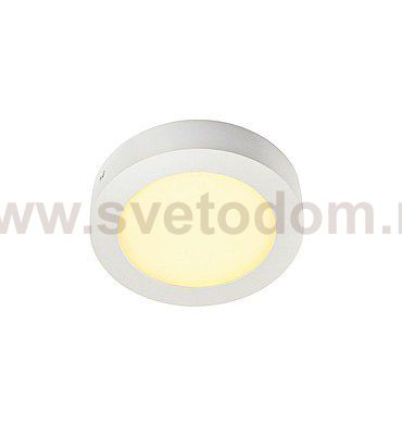 SLV 162913 SENSER Wand- und Decken- leuchte, rund, weiss, 10W, 3000K