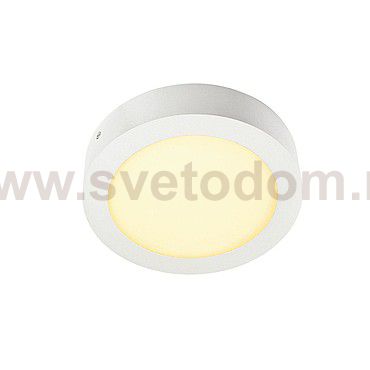 SLV 162923 SENSER Wand- und Decken- leuchte, rund, weiss, 14W, 3000K