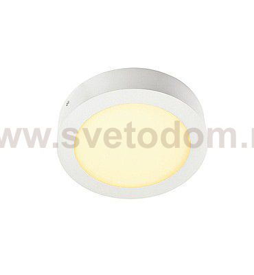 SLV 162923 SENSER Wand- und Decken- leuchte, rund, weiss, 14W, 3000K