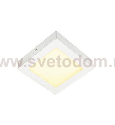 SLV 162973 SENSER Wand- und Decken- leuchte, eckig, weiss, 10W, 3000K