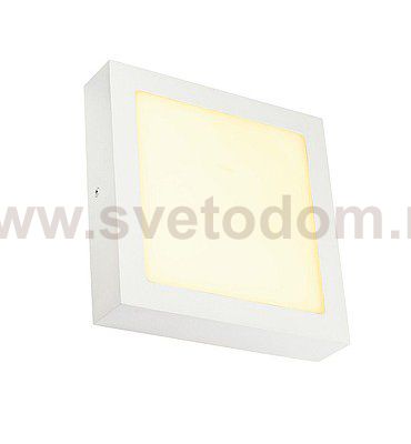 SLV 162983 SENSER Wand- und Decken- leuchte, eckig, weiss, 14W, 3000K