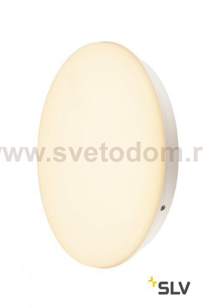 163021 SLV SIмА ROUND LED SENSOR светильник накладной IP44 c датчиком и LED 22Вт (27Вт), 3000К, 2300лм, белый