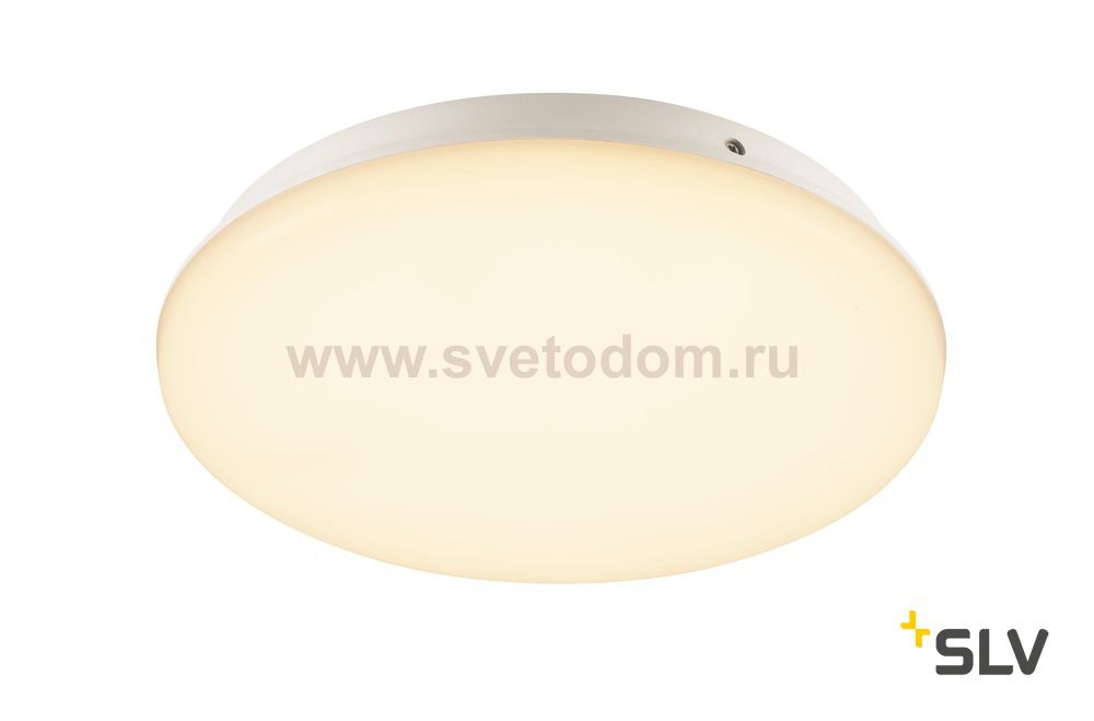 163021 SLV SIмА ROUND LED SENSOR светильник накладной IP44 c датчиком и LED 22Вт (27Вт), 3000К, 2300лм, белый