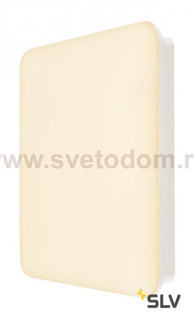 163030 SLV SIмА SQUARE LED светильник накладной IP44 c LED 22Вт (25Вт), 3000К, 2300лм, белый