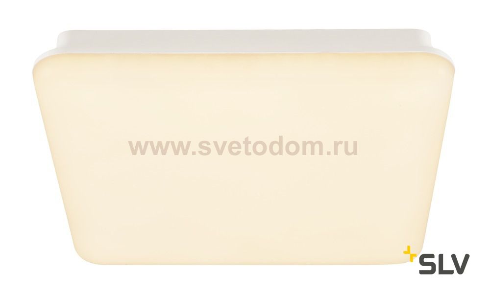 163031 SLV SIмА SQUARE LED SENSOR светильник накладной IP44 c датчиком и LED 22Вт (27Вт), 3000К, 2300лм, белый