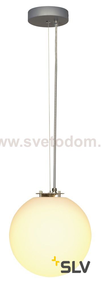 SLV 165390 ROTOBALL 25 Pendelleuchte, weiss, E27, max. 24W