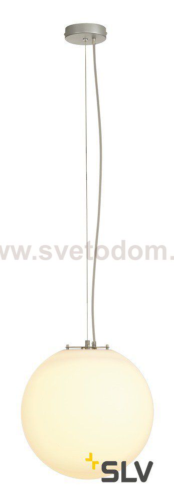 SLV 165410 ROTOBALL 40 Pendelleuchte, weiss, E27, max. 24W