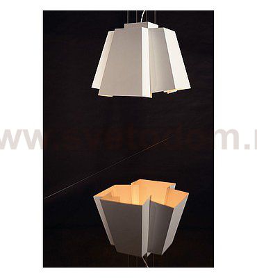 SLV 165461 SOBERBIA Pendelleuchte, eckig, weiss, 144 SMD LED, 2700K