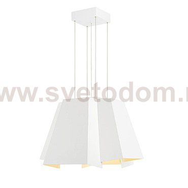 SLV 165461 SOBERBIA Pendelleuchte, eckig, weiss, 144 SMD LED, 2700K