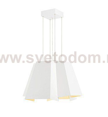 SLV 165461 SOBERBIA Pendelleuchte, eckig, weiss, 144 SMD LED, 2700K