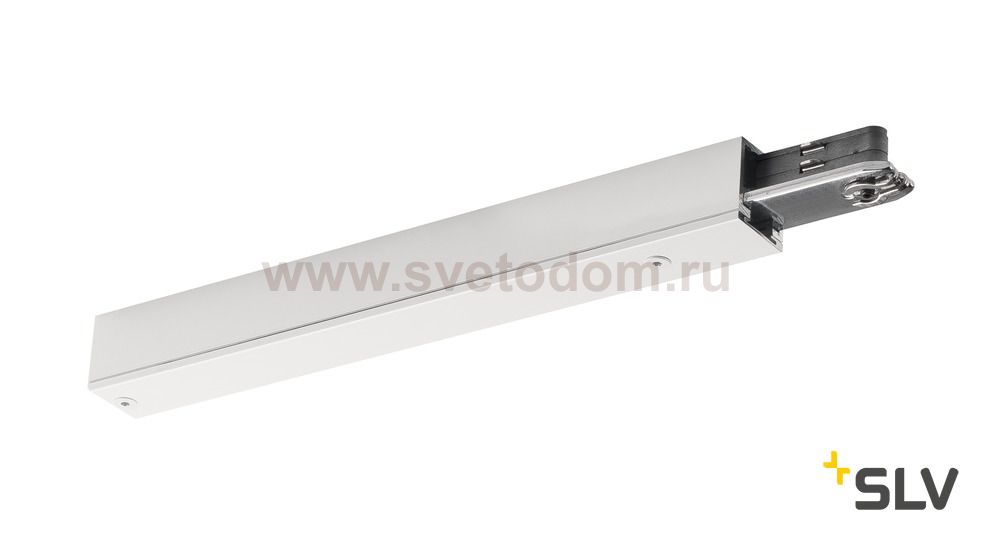 172041 SLV D-TRACK, подвод питания, 230В, 10А макс., белый