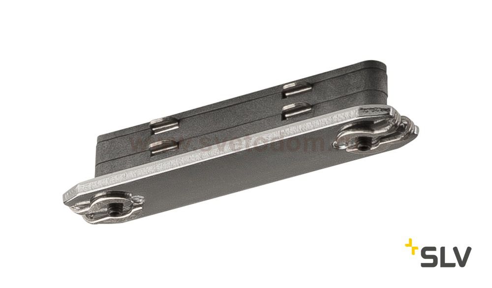 172134 SLV D-TRACK, коннектор прямой внутренний, 230В, 10А макс., серебристый