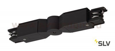 SLV 175100 Flexverbinder f?r 3P.-schie ne, schwarz