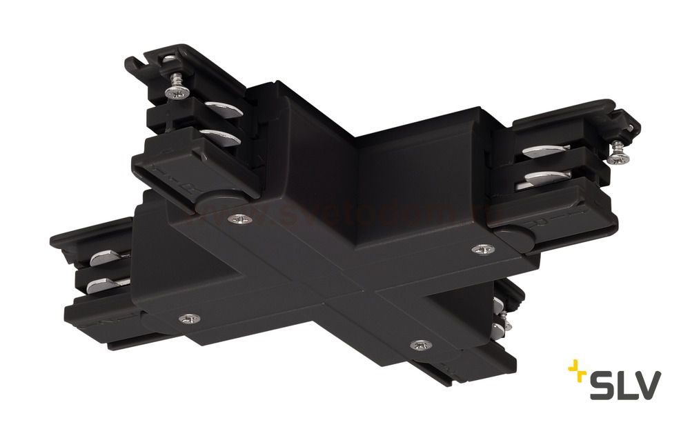SLV 175150 X-Verbinder f?r 3P.-schiene, schwarz