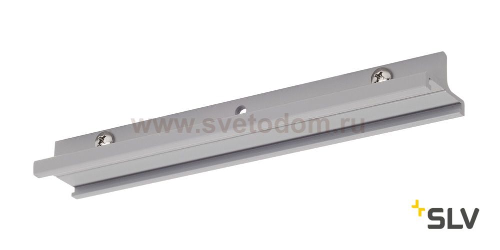 SLV 175184 Stossstellenverbinder f?r 3P.-schiene, silbergrau