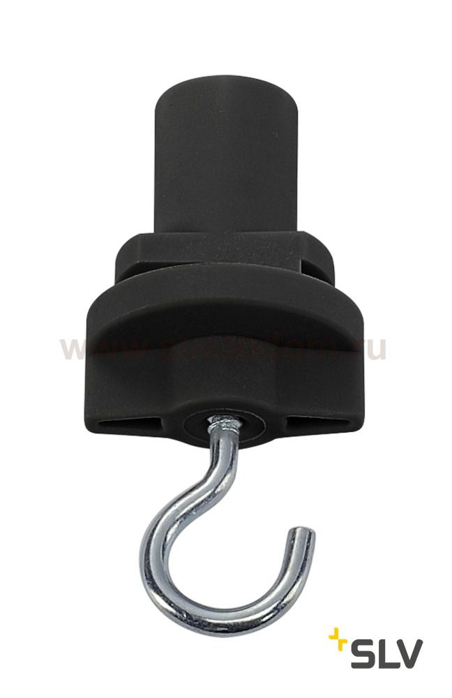 SLV 175190 Haken f?r 3P.-schiene, schwarz