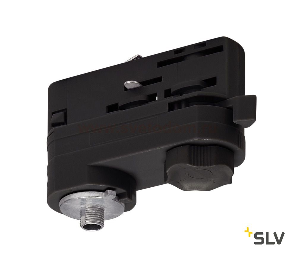 SLV 175200 3P.-Adapter f?r 3P.-schiene, schwarz