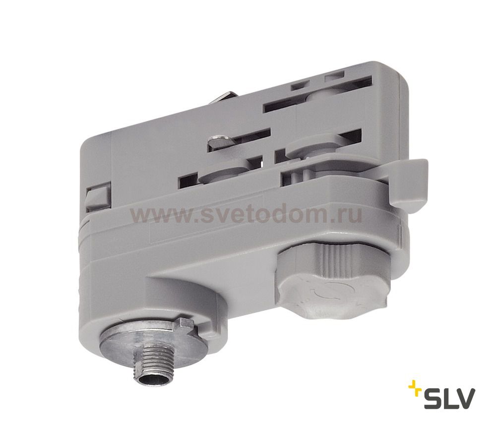 SLV 175204 3P.-Adapter f?r 3P.-schiene, silbergrau