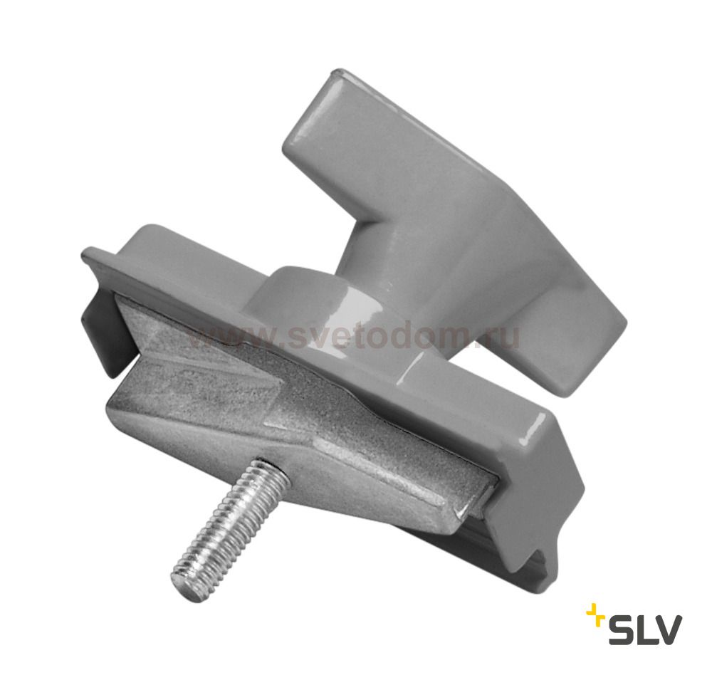 SLV 175214 Mechanischer Adapter f?r 3P.- schiene, silbergrau