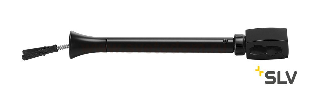 SLV 184060 Deckenabh?ngung flexibel f?r EASYTEC II, schwarz, 18-26cm