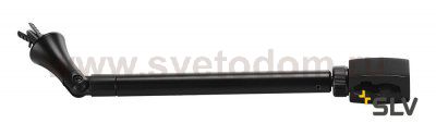SLV 184330 Flexibler Deckenhalter f?r Dachschr?gen f?r EASYTEC II, schwarz