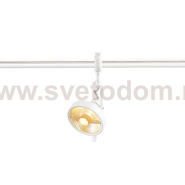 SLV 184621 YOKI ES111 Spot f?r EASYTEC II, weiss, GU10, max. 75W, inkl. Decoring